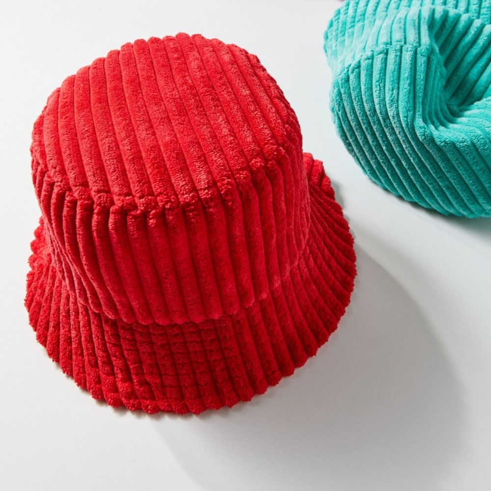 Urban outfitters red bucket hat